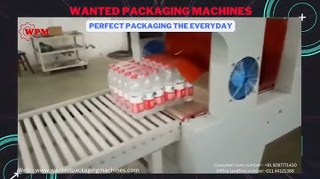 water bottle packing machine , web sealer with shrink tunnel ready stock at low price.call us WPM