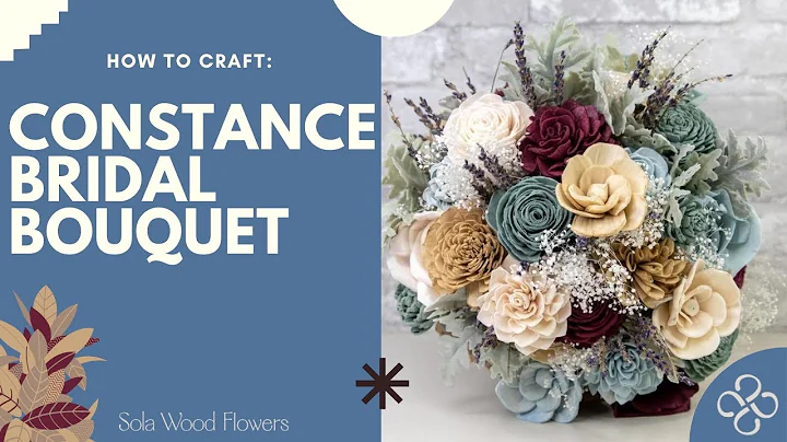 Sola Wood Flowers Tutorial: Constance Bridal Bouquet Tutorial
