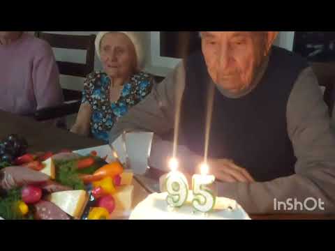 Папе 95! #деньрождения #папа #короткиевидео #shortvideo #семья #праздник #поздравление #родители