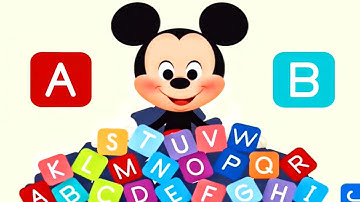 ABC Song for Children Disney - Learn Alphabet Song with Mickey - Education App for Kids