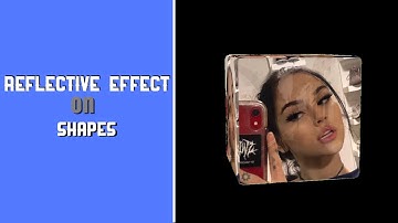 reflective text effect :) | video star