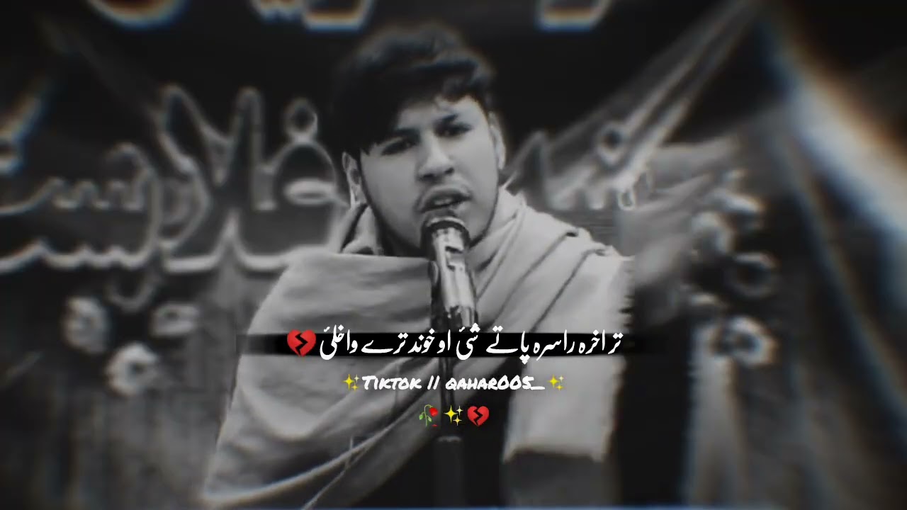 |Part 33| له دې غيرته بې غيرته ښه يم... صداقت نيازی جذباتی شاعري #poetry #پشتوغزل #پشتو #sad #شعر 