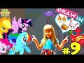 История My Little Pony Harmony Quest #9. Мои Маленькие пони мультик DRAW IN Level 50 Видео для детей