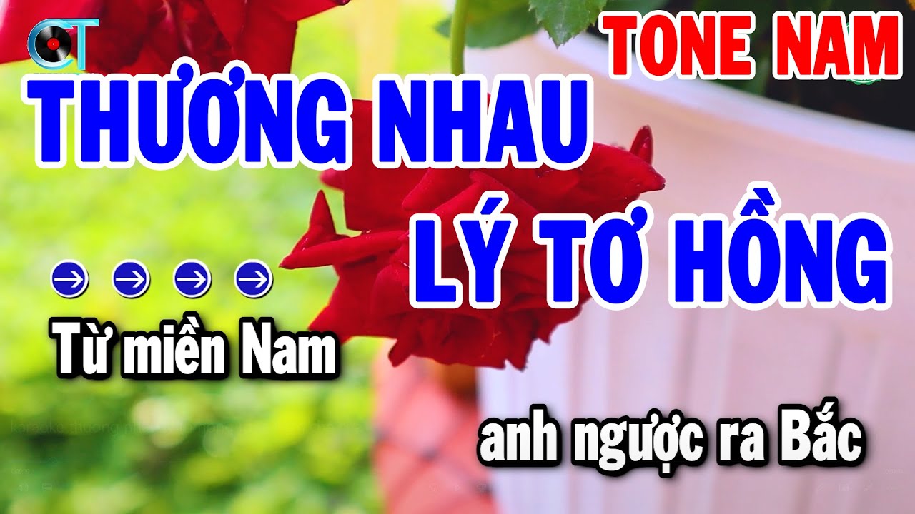 Karaoke Thương Nhau Lý Tơ Hồng Tone Nam Cha Cha Chuẩn Nhất 2024 | Cẩm Tiên Organ
