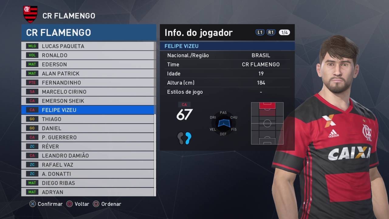 Veja os dez melhores jogadores do Brasileirão em PES 2017