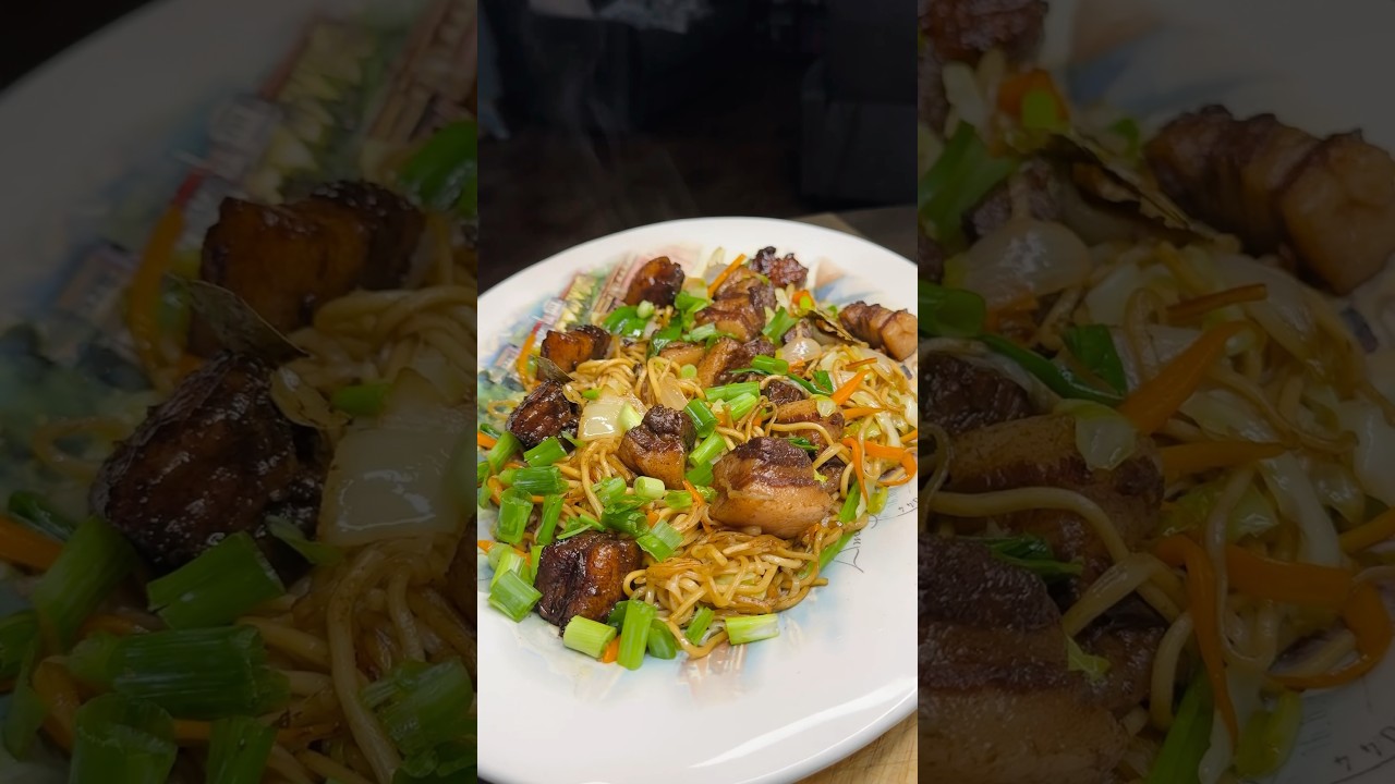 Adobo Chow Mein: Filipino-Chinese Fusion 