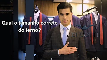 Como medir o tamanho de um terno?