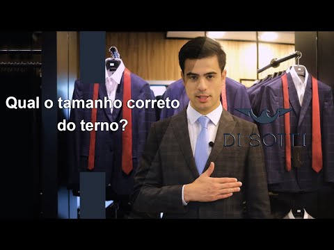 Qual o tamanho correto do terno? Te explicamos neste vídeo! | Di Sotti