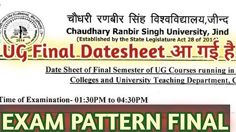 crsuUg coures final semester date released