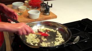 How to Cook Anchovy \& Tomato Pasta : French \& Italian Cooking