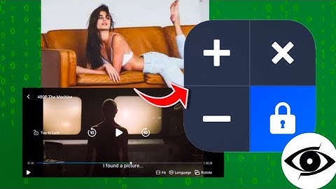 how to hide photos and videos behind a calculator in hideu calculator lock app