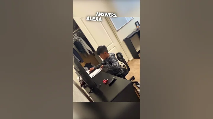 This kid works smarter, not harder 😂