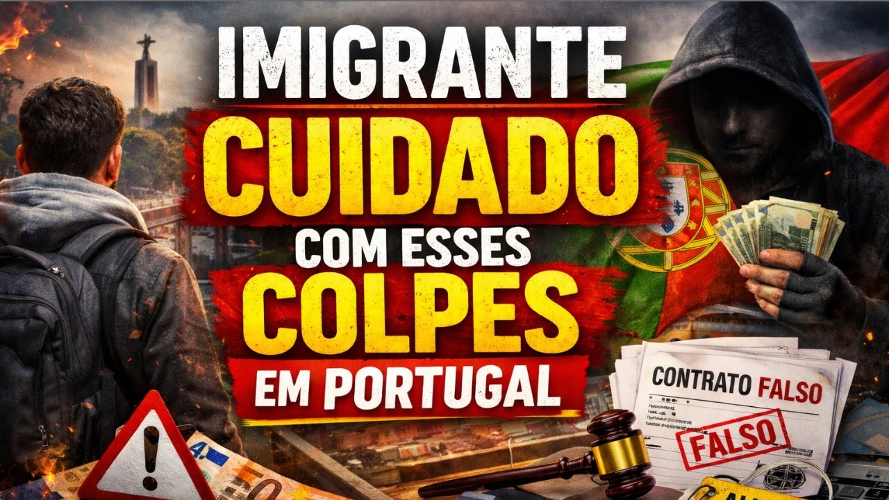 5 GOLPES MAIS COMUNS CONTRA IMIGRANTES EM PORTUGAL (E COMO SE PROTEGER)