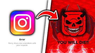 Cursed Instagram (Instagram New Kill Screen)