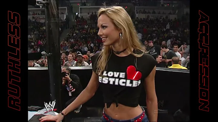Test w/ Stacy Keibler vs. Steven Richards | WWE RA...