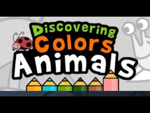 Only to discover. Энимал Колорс. Discovering Colors - animals. Цвета Энимал.