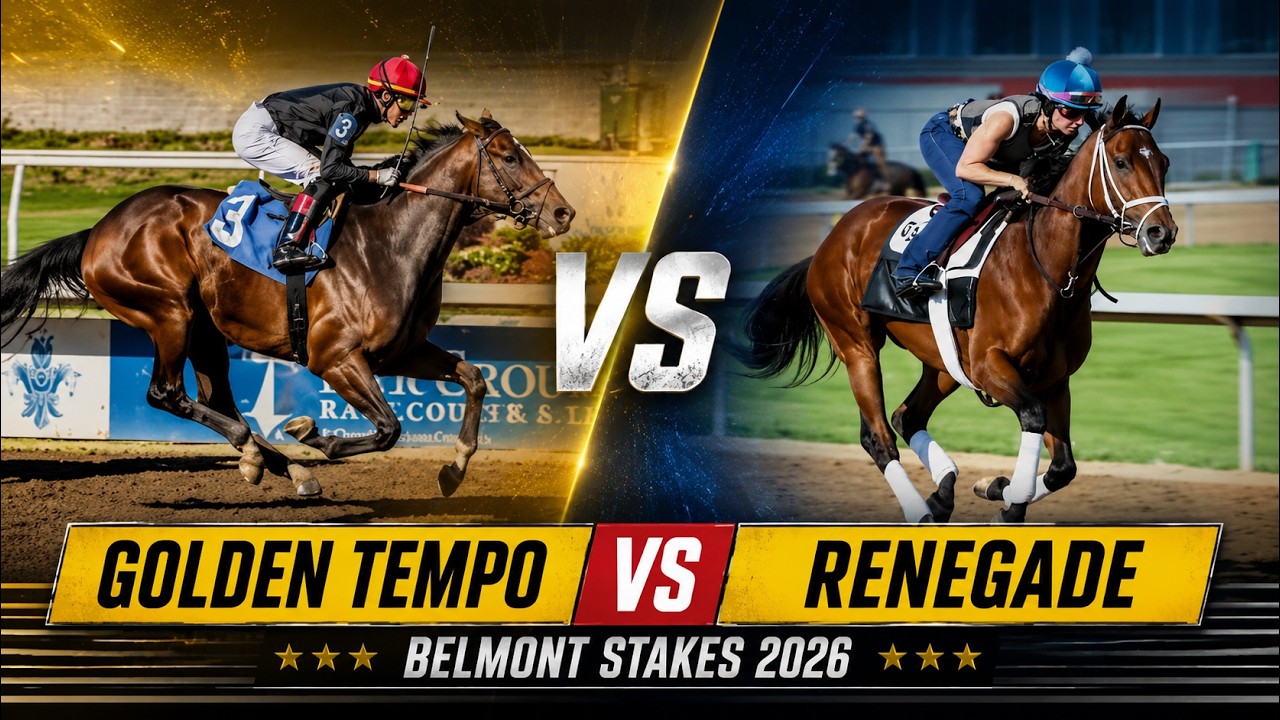 Golden Tempo vs Renegade | 2026 Belmont Stakes | Who Will Win?