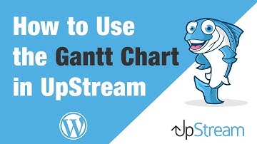 The Gantt Chart in UpStream WordPress Project Managment