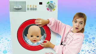 Уход за Беби Бон — Кормим и купаем БЕБИ БОН 👶🛀 Игры в куклы для девочек