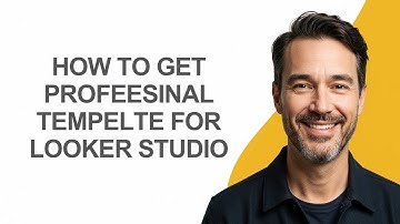 How to Get Profeesinal Tempelte for Looker Studio - KevinHowTo