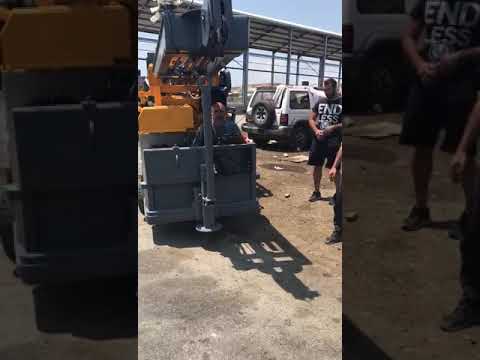 حفار ابار دريل صغير انظر الوصف أسفل الفيديو