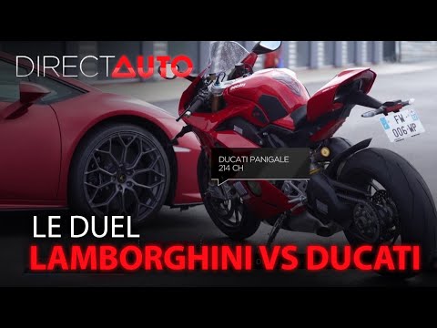 Lamborghini vs Ducati : le duel de divas !