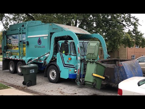 Rainy Homewood Disposal Garbage Truck On Sulos