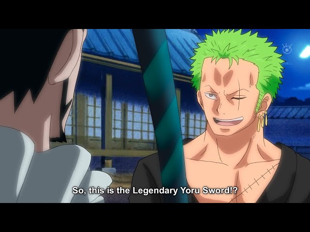 Zoro Rejects Yoru Sword When He Defeats Mihawk - One Piece 