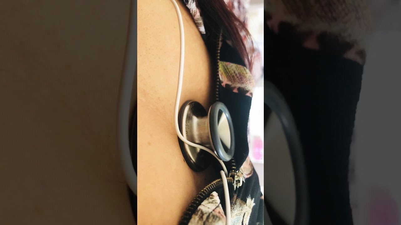 My heart visible and irregular♥️