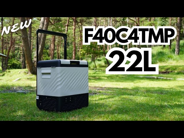 【中古】F40C4TMP　ポータルブル車載冷蔵庫　22Lテレワーク、キャンプ 中古】F40C4TMPポータルブル車載冷蔵庫22Lテレワーク、キャンプ