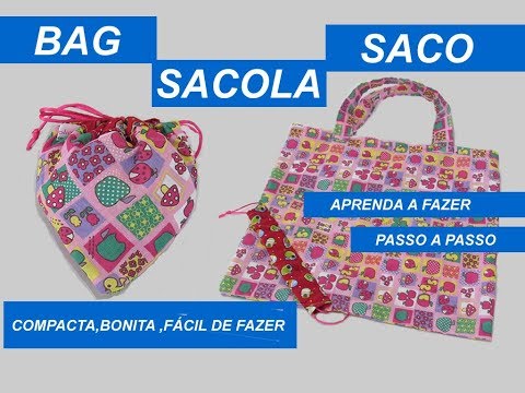 Bolsa Sacola Compacta - Compact bag