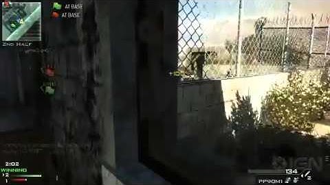 MW3 CTF G36C and PP90M1 Gameplay