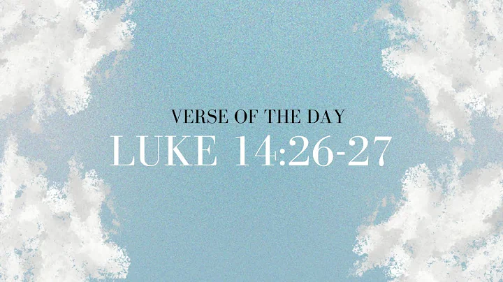 The Cost of Discipleship | Reflection on Luke 14:26-27