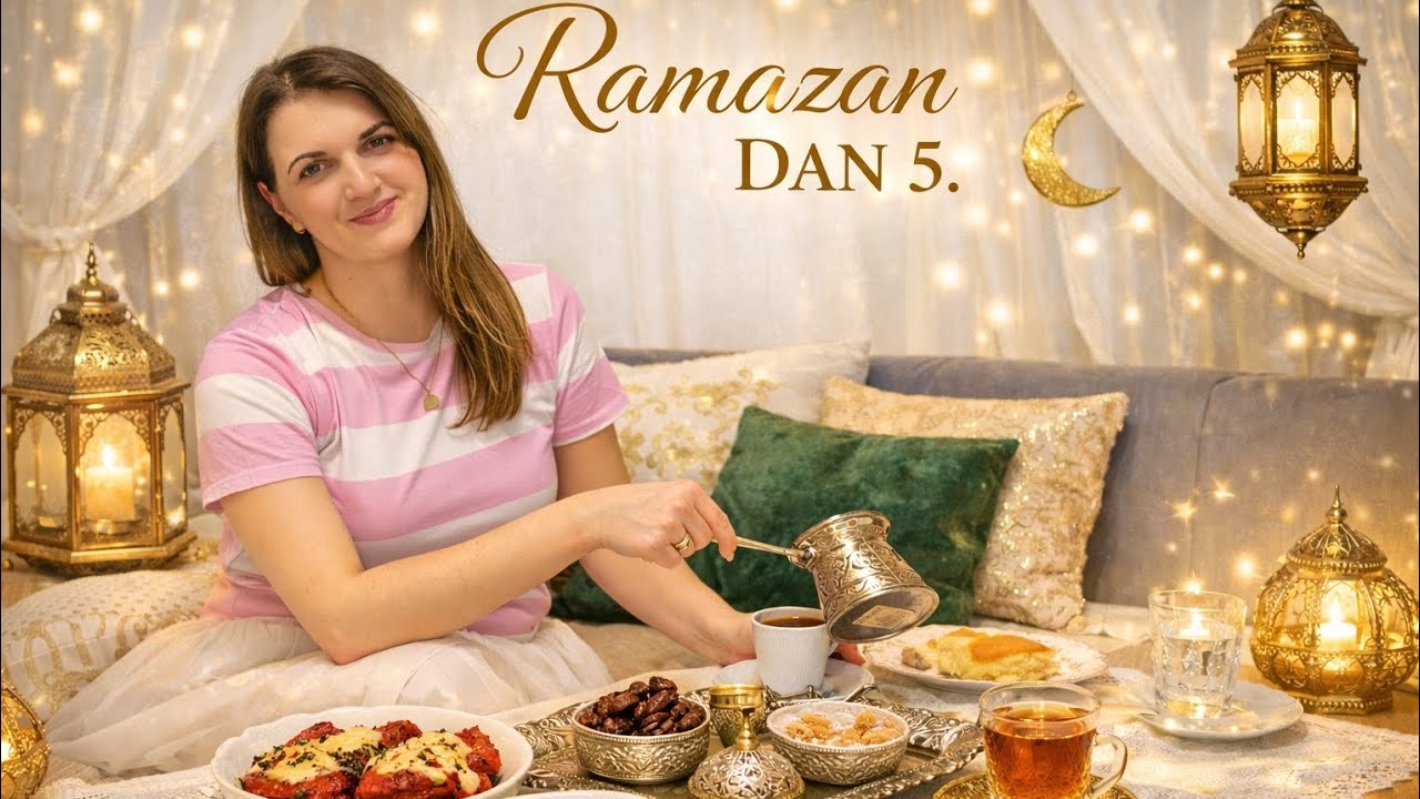 🌜 RAMAZAN 🌜⭐️ DAN 5. Sehurska kahva i novi recept za IFTAR 🍽