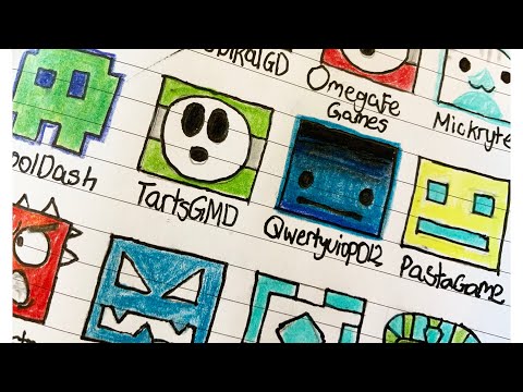 Geometry Dash Icon Requests #1! (Cubes)