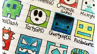 Geometry Dash Icon Requests #1! (Cubes)