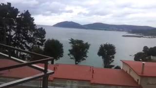Hotel Thalasso Cantabrico Las Sirenas de Viveiro Vistas desde la habitación en la segunda planta