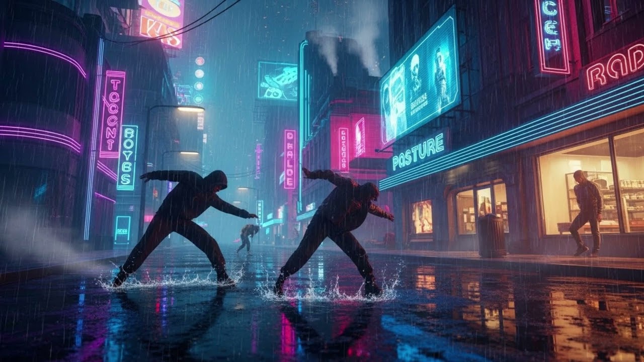 Street Dancers in Heavy Rain – Electro-Swing Workout Groove