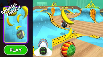GOING BALL PVP BANANA FRENZY MAX LEVEL GAMEPLAYS | ANDROID & IOS GAMEPLAYS |