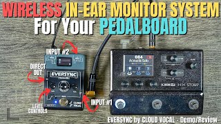 WIRELESS InEar Monitor System For Your PEDALBOARD  Eversync Review