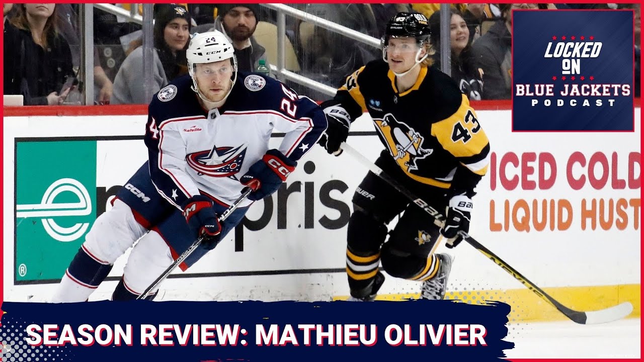 Blue Jackets 22-23 Season Review: Mathieu Olivier - YouTube