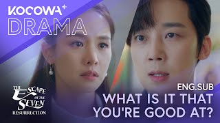 Yoon Jonghoon's Thoughts On Jo Yoonhee | The Escape Of The Seven: Resurrection Ep09 | Kocowa+