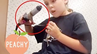 She Just Burnt Her Hair OFF! And More Funny Beauty Fails She Just Burnt Her Hair OFF! And More Funny Beauty Fails