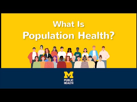 سلامت جمعیت چیست؟ | بهداشت عمومی میشیگان