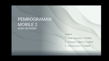 Project UAS Pemrograman Mobile 2