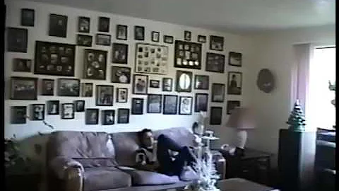 Colton Hanging out with Papa Barnell 1995