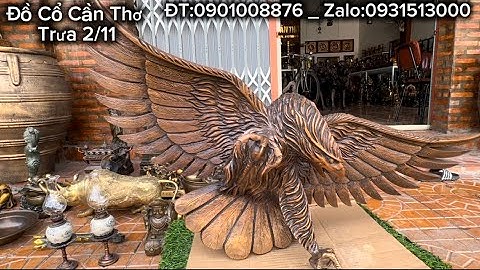 Đại bàng bằng đồng _ Tê giác đồng xưa _ Tượng nữ thần #đồcổcầnthơ #đồcổ 