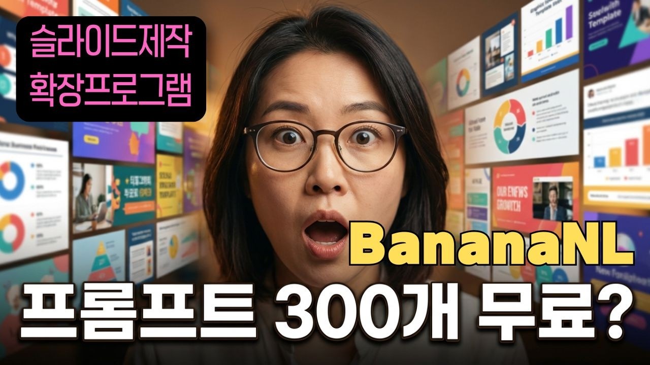 자료 정리는 노트북LM, 디자인은 바나나NL! 슬라이드 3분 만에 뽑아내는 법