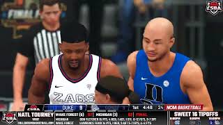 CSBA S7 | MARCH MADNESS | SWEET 16 |#5 DUKE VS #1 GONZAGA