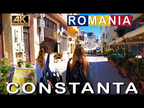 Walking Tour of Constanta: Unveiling the Hidden Treasures of Romania's Coastal Gem in 4K May 2023